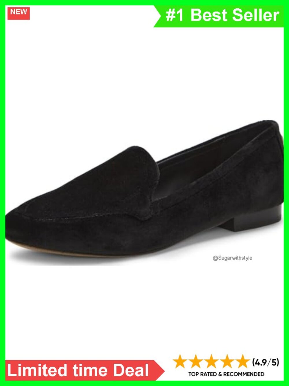 Velvet Loafers Slip-On Shoes 0.6 Heel Casual Comfort